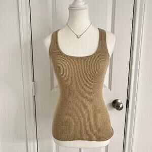 It’s Our Time Size Vintage Super Fitted Full Length Metallic Champagne Cami